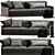 Modern Ditre Italia Athlon Sofa 3D model small image 2