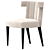 Elegant Isabella Dining Chair 3D model small image 3