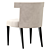 Elegant Isabella Dining Chair 3D model small image 4