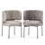 Sophisticated Akiko Chair by Gallotti & Radice 3D model small image 1