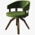 Natuzzi Valle Chair: Elegant and Comfortable 3D model small image 1