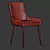 Elegant K333 Dining Chair 3D model small image 5