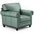 Elegant Hartford Chair: Havertys Bliss 3D model small image 4