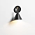 Cast Black Sconce: Modern Elegance 3D model small image 2