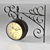 Arm Mounted Outdoor Wall Clock 3D model small image 1