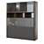 MOD Interiors AVILA Walnut Showcase 3D model small image 1