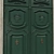  Classic 3D Max Door: 2100mm x 4455mm 3D model small image 3