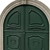  Classic 3D Max Door: 2100mm x 4455mm 3D model small image 4