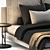 Modern Bed 03: Stylish and Functional 3D model small image 2