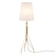 Elegant Eiffel Adjustable Floor Lamp 3D model small image 1