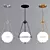 Elegant Visual Comfort Chandelier 3D model small image 3