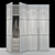 Furniture Cabinet 052 3D model small image 2