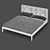 MOD Interiors Marbella Bed: Sleek Design with Walnut Finish 3D model small image 4