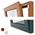 PVC Pimapen Windows Set 3D model small image 3