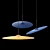 Acustica Pendant Lamp by Fabbian: Sound-Absorbing Elegance 3D model small image 1