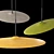 Acustica Pendant Lamp by Fabbian: Sound-Absorbing Elegance 3D model small image 3