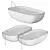 Boffi FAROE Freestanding Bathtub 3D model small image 4