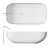 Boffi FAROE Freestanding Bathtub 3D model small image 5