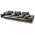 Luxurious Flexform Lifesteel Sofa 3D model small image 2