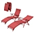 Nannette Chaise Lounge Set 3D model small image 5