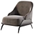 Modern Brigid Armchair: Sleek Design, Exportable 3D model small image 3