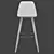 Sleek Santyago Bar Stool 3D model small image 5