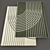 Modern No-Pile Rugs - IKEA Collection 3D model small image 1