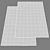 Modern No-Pile Rugs - IKEA Collection 3D model small image 9