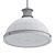 Industrial Metal Pendant Light 3D model small image 2