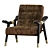 ETRO Masai: Modern Armchair Design 3D model small image 1