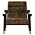 ETRO Masai: Modern Armchair Design 3D model small image 3