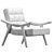 ETRO Masai: Modern Armchair Design 3D model small image 8