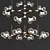 Elegant Horus Suspension Light 3D model small image 2