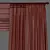Elegant Curtain 878: Modern Design 3D model small image 3