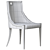 KARAB Upholstered Fabric Chair 3D model small image 5