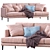 ForEx Sofa Paraiso: Timeless Elegance for Your Home 3D model small image 1