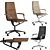 Ergonomic Office Chair Set 10 3D model small image 2