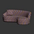 Lemma Sofa: Modern Elegance for Your Space 3D model small image 5