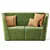 Elegant Legacy Sofa: V-Ray Render 3D model small image 4