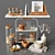 Kitchen Decor Set by Zara Home 3D model small image 1