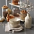 Kitchen Decor Set by Zara Home 3D model small image 2
