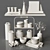 Kitchen Decor Set by Zara Home 3D model small image 4