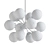 Elegant Naal Chandelier 3D model small image 2