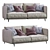 Modern Minimal Sofa K2 3D model small image 7