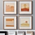 Multi-Color Glass Picture Frames 3D model small image 1