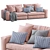 Flexform Beauty Sofa - Modern and Stylish 3D model small image 2