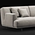 Poliform Tribeca Sofa: Sleek and Stylish Seating 3D model small image 2