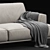 Poliform Tribeca Sofa: Sleek and Stylish Seating 3D model small image 3