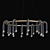 Paulson Floppy Chandelier: Modern Elegance 3D model small image 1