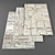 Luxury Collection Rugs Set 3D model small image 1